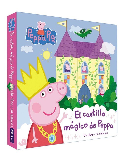 Imagem 0 de Peppa Pig. Libro de cartón con solapas - El castillo mágico de Peppa: Un libro de cartón con solapas (Capa dura)