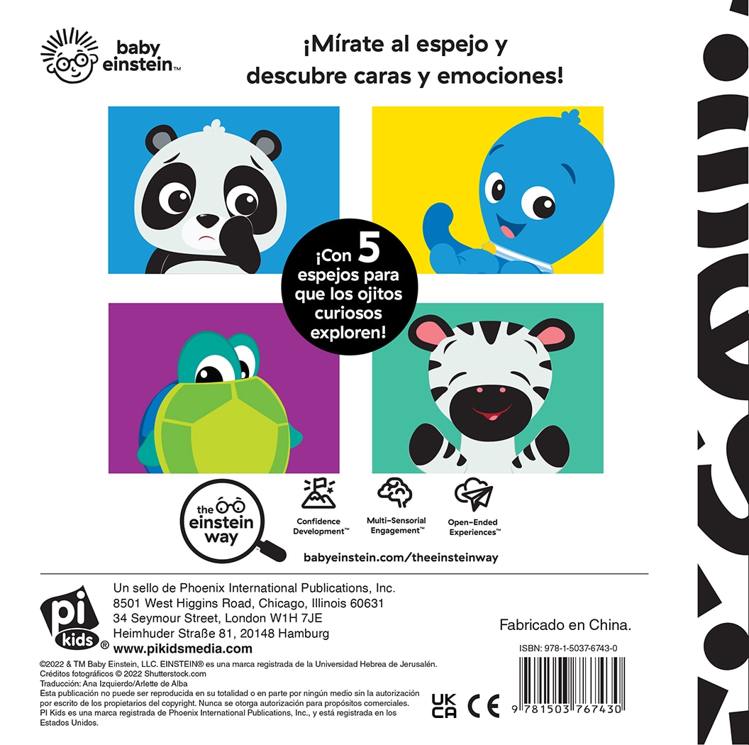 MIS PRIMEROS SENTIMIENTOS. LIBRO CON ESPEJO BABY EINSTEIN 2
