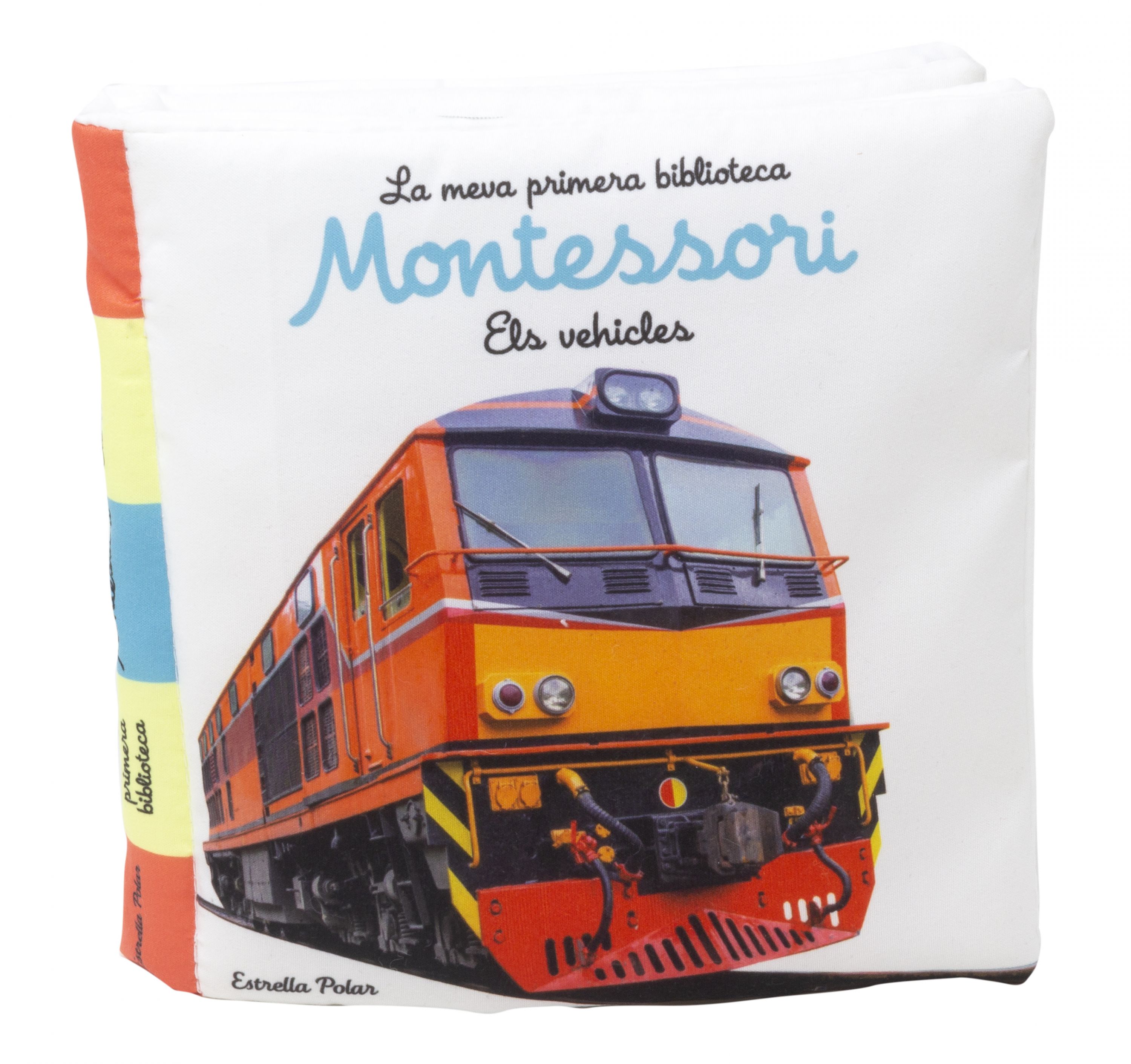 Els vehicles. Llibre de tela. La meva primera biblioteca Montessori: Amb fotografies reals 4