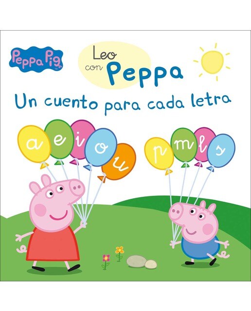 Imagen 0 de Peppa Pig. Lectoescritura - Leo con Peppa. Un cuento para cada letra: a, e, i, o, u, p, m, l, s  (Tapa dura)