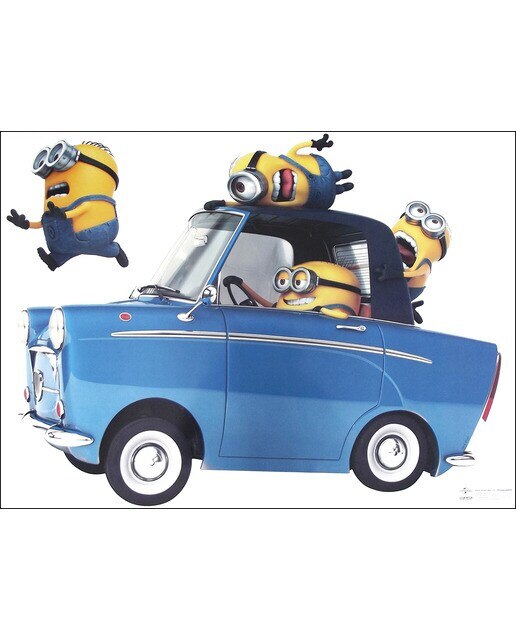 Imagen 0 de Poster minion car