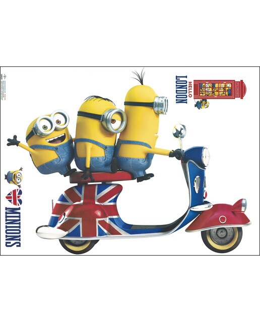 Imagen 0 de Poster minion vespa