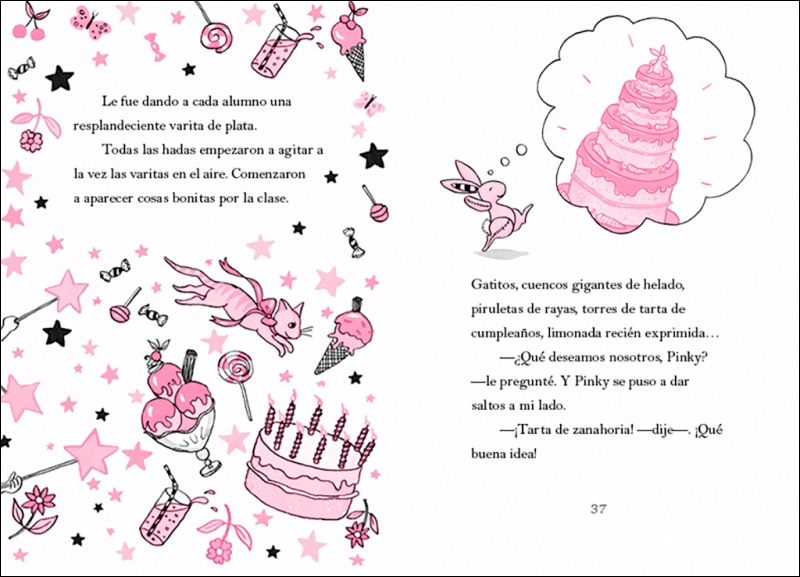 Isadora Moon 1 - Isadora Moon va al colegio: ¡Un libro mágico con purpurina en la cubierta! (Tapa blanda) 3