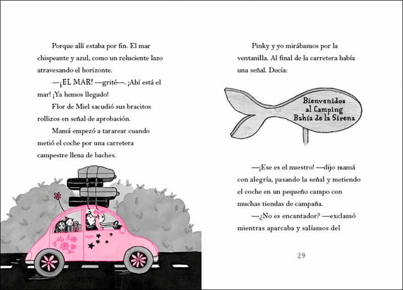 Isadora Moon 2 - Isadora Moon va de excursión: ¡Un libro mágico con purpurina en la cubierta! (Tapa blanda) 8