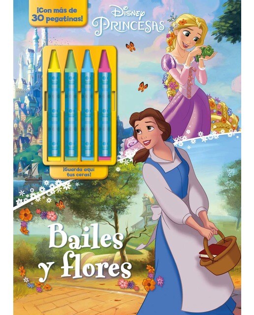 Princesas. Ceras. Bailes y flores: Actividades con ceras