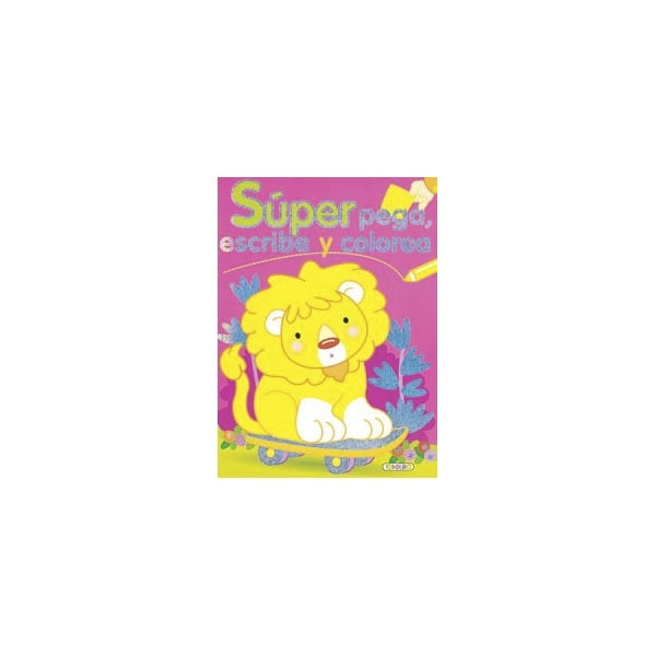 Super pega, escribe y colorea Nº 2 (Capa mole) 1