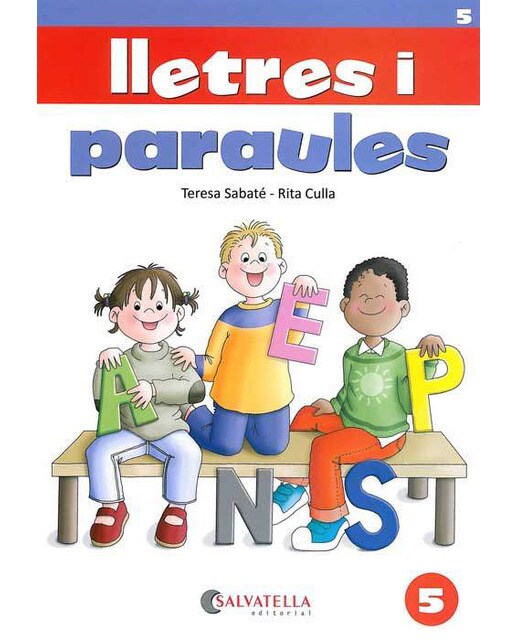 Lletres i paraules 5(Tapa blanda) 1