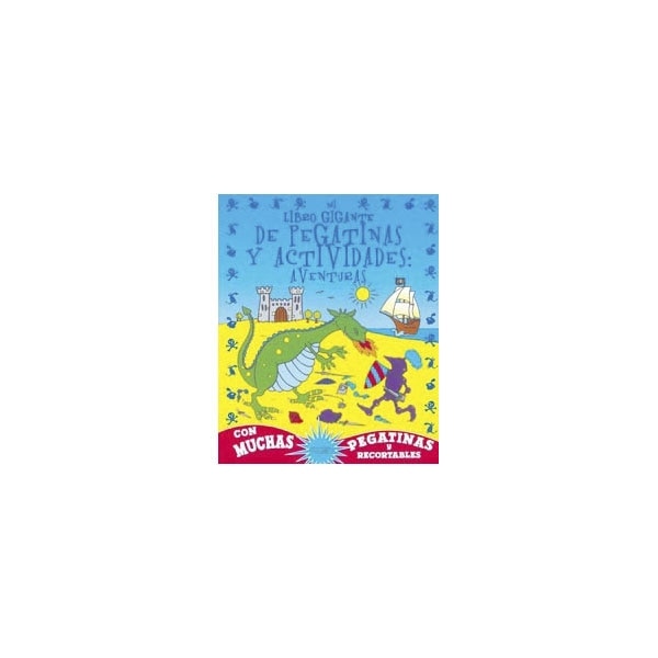 Libro gigante de pegatinas y actividades: aventuras (Capa mole) 1