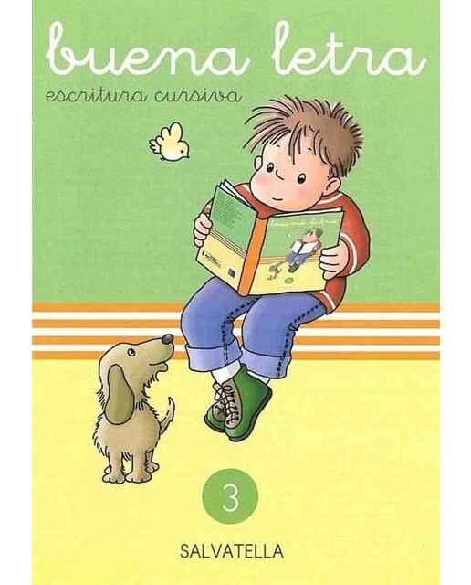 Buena letra 3: escritura cursiva (Capa mole) 1