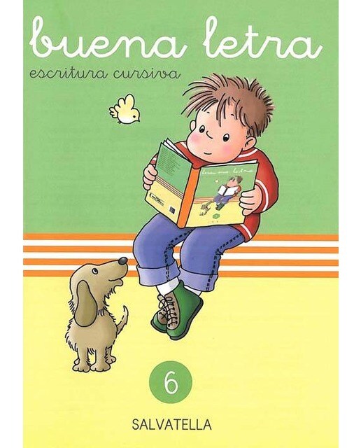 Buena letra cursiva 6(Tapa blanda) 1