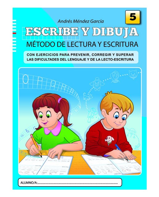 Escribe y dibuja: Cuaderno 5 (Capa mole) 1