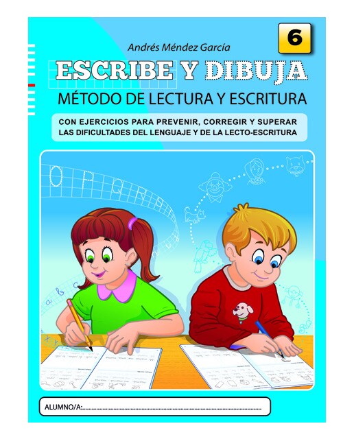 Escribe y dibuja: Cuaderno 6 (Capa mole) 1