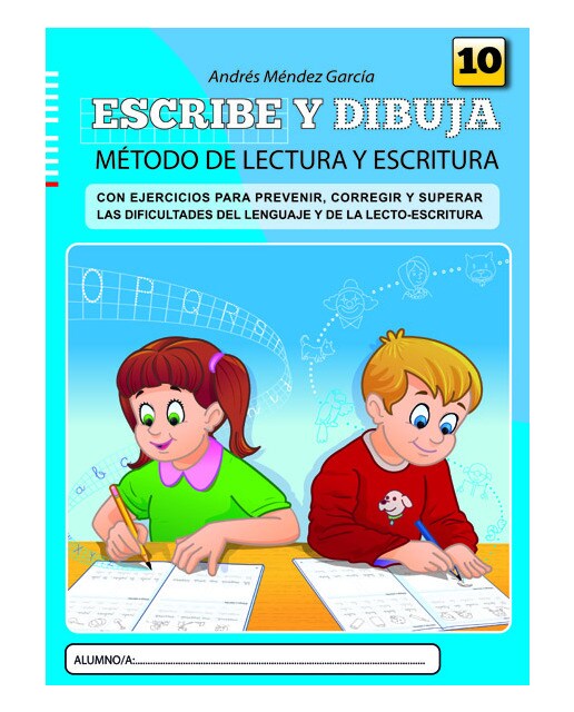 Escribe y dibuja: Cuaderno 10 (Capa mole) 1