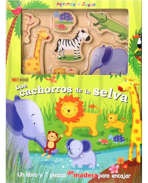 Aprendo y juego. Los cachorros de la selva