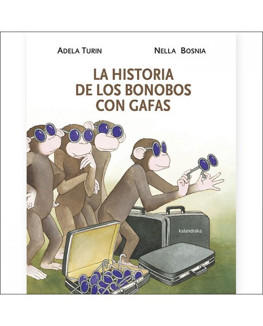 Imagen 0 de La historia de los bonobos con gafas (Tapa dura)
