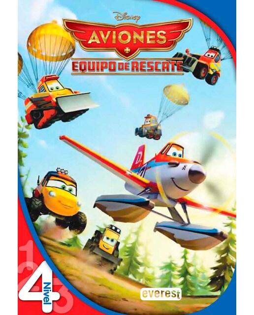 Aviones. Equipo de rescate. Lectura Nivel 4 (Capa mole) 1