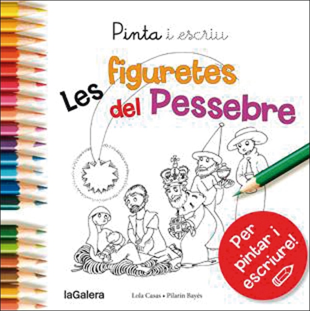 Imagen 0 de Pinta i escriu Les figuretes del pessebre  (Tapa blanda)