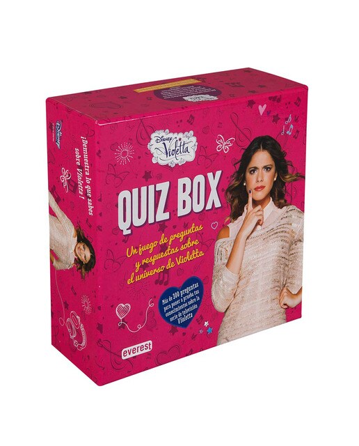 Violetta. Quiz Box: Un juego de preguntas y respuestas sobre el universo de Violetta 1