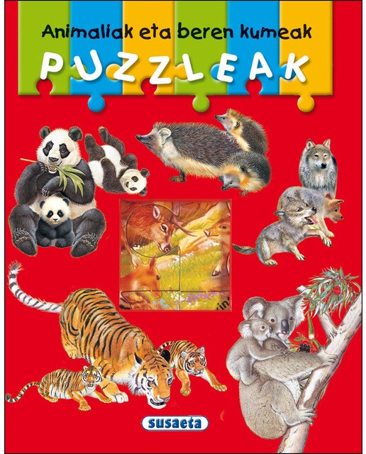 Animaliak eta beren kumeak puzzleak 1
