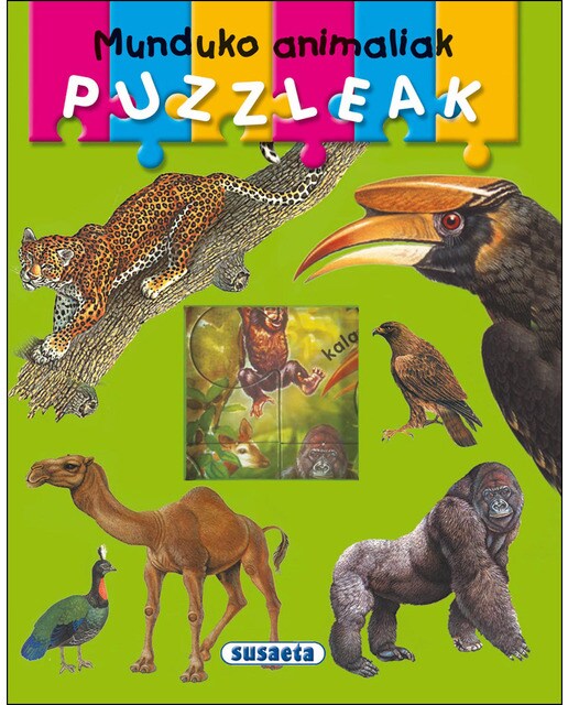 Munduko animaliak puzzleak 1