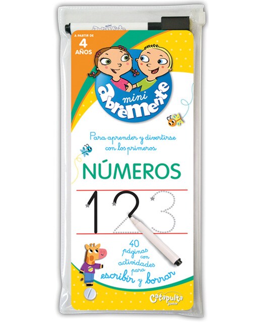 Imagen 0 de Abremente para escribir y borrar - Números  (Tapa blanda Varios)