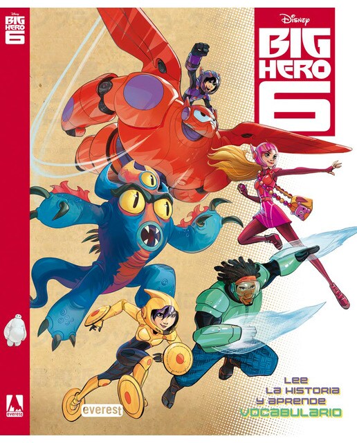 Big Hero 6: Lee la historia y aprende vocabulario (Capa dura) 1