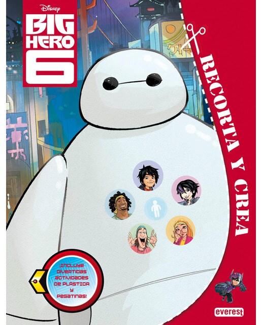 Imagem 0 de Big Hero 6: ¡Incluye divertidas actividades de plástica y pegatinas! (Capa mole)