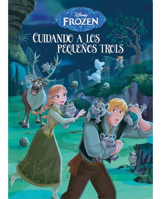 Frozen. Cuidando a los pequeños trols: Cuento (Capa mole com abas) 1
