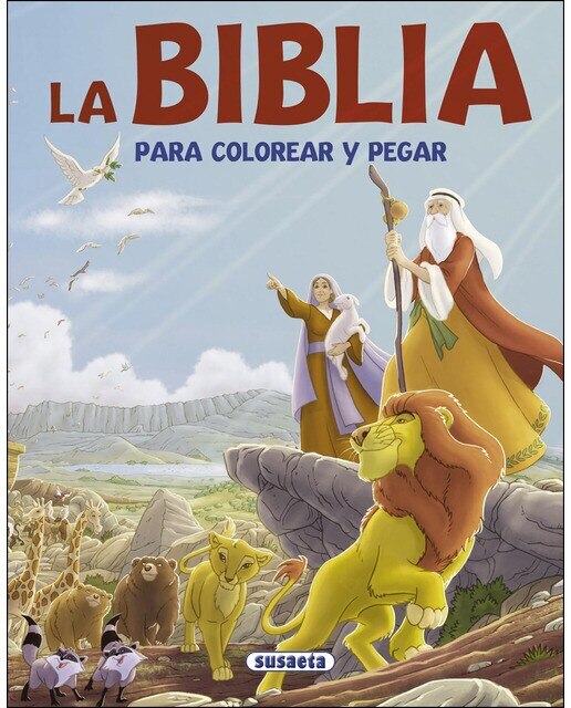 Imagen 0 de La Biblia para colorear y pegar  (Tapa blanda)