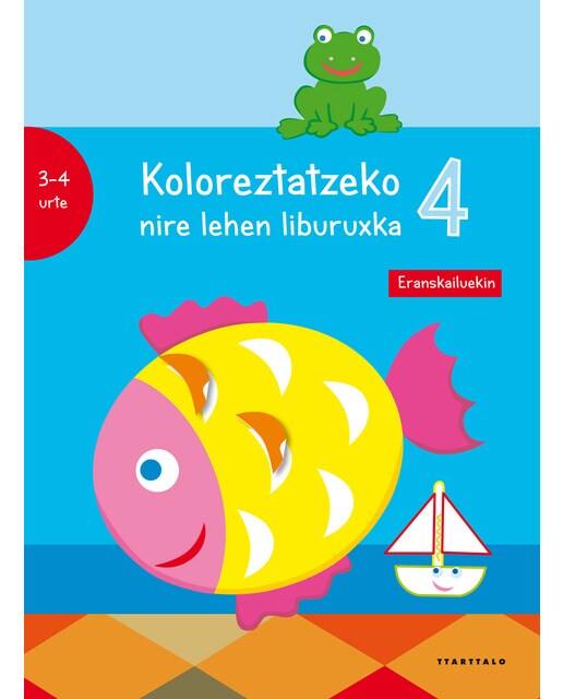 Koloreztatzeko nire lehen liburuxka 4 1