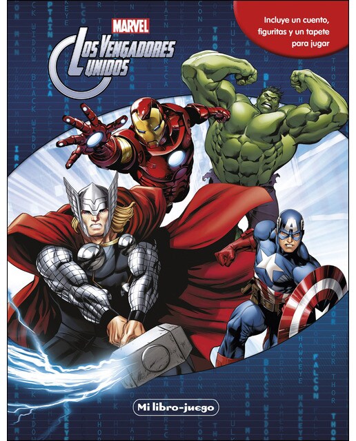 Imagen 0 de Los Vengadores. Libroaventuras: Incluye un cuento, figuritas y un tapete