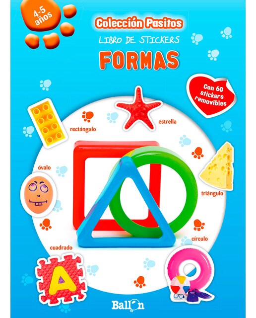 Palabras - Pasitos libro de stickers (Capa mole) 1