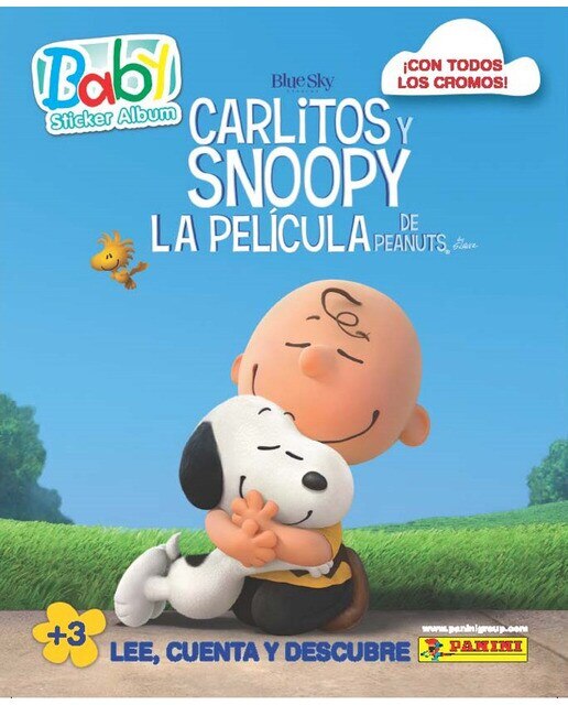 Baby Sticker Album. Carlitos Y Snoopy: La Película De Peanuts 1