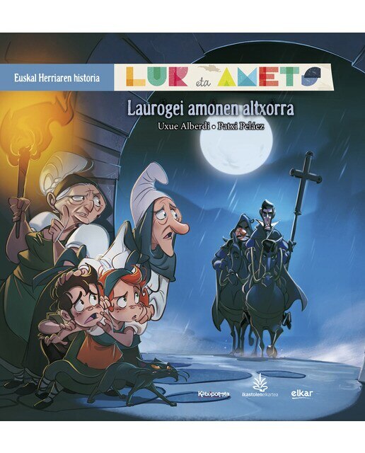 Laurogei amonaren altxorra: Lur eta Amets. Euskal Herriaren historia (Capa mole) 1