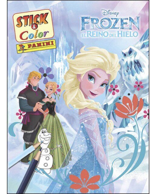 Stick & Color. Frozen. El Reino De Hielo 1