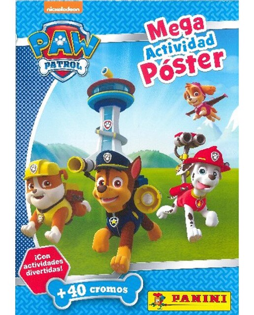 Mega póster actividad. Paw Patrol