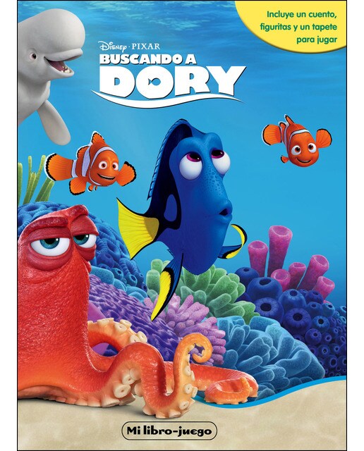 Buscando a Dory. Mi libro-juego: Incluye un cuento, figuritas y un tapete para jugar 1