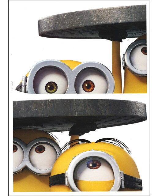 Imagen 0 de Poster minion manhole