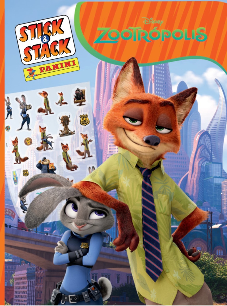 Stick &amp; stack Zootrópolis