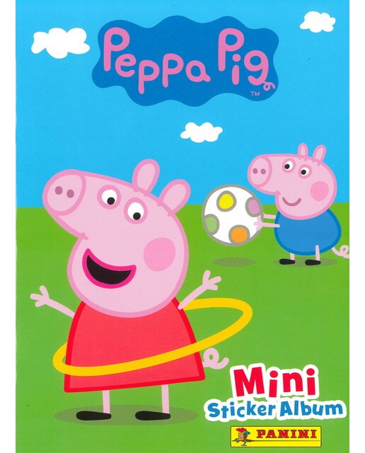 Mini sticker album Peppa Pig