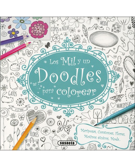 Los mil y un doodles para colorear