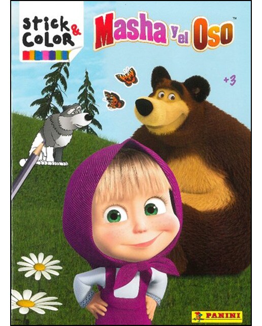 Stick &amp; color masa y el oso