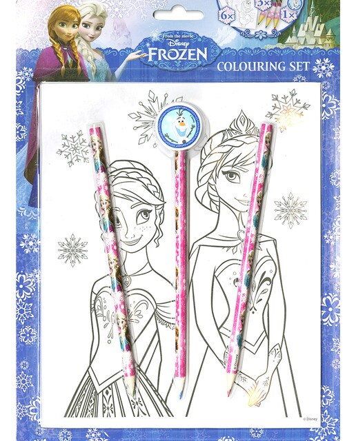 Imagen 0 de Set de colorear frozen