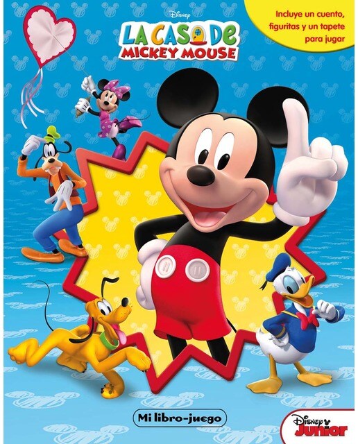 La casa de Mickey Mouse. Libroaventuras: Incluye un cuento, figuritas y un tapete 1