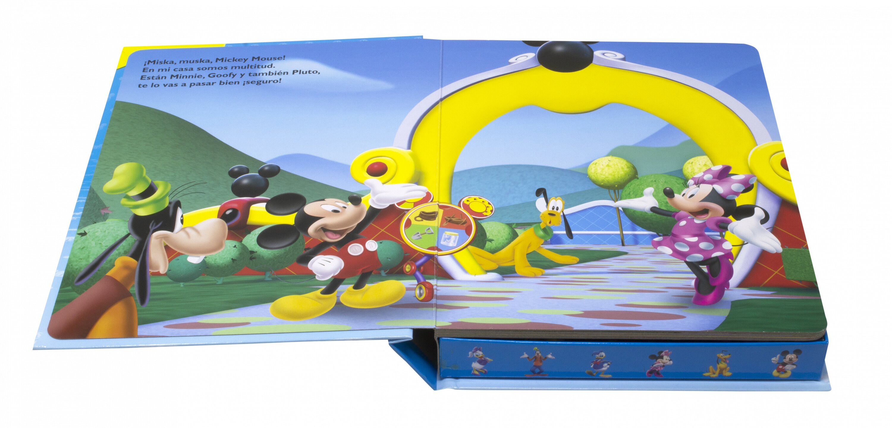 La casa de Mickey Mouse. Libroaventuras: Incluye un cuento, figuritas y un tapete 5