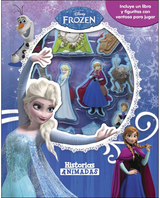 Frozen. Historias animadas: Libro con 10 figuritas