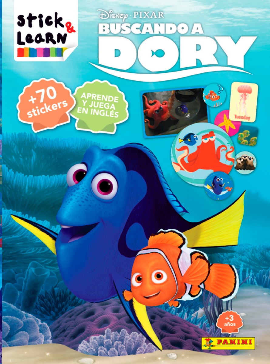 Stick &amp; learn buscando a Dory