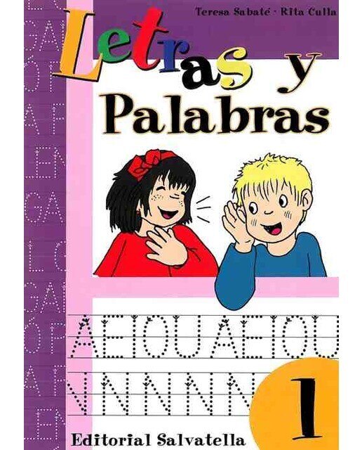 Letras y palabras 1(Tapa blanda) 1