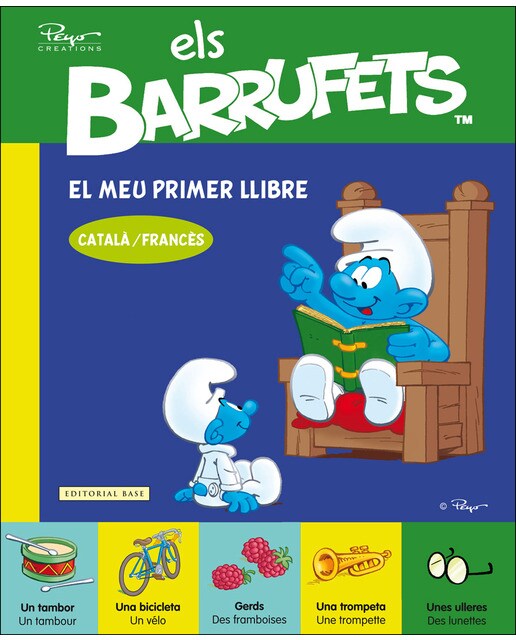 Els Barrufets. El meu primer llibre (Català-Francès) (Capa dura) 1