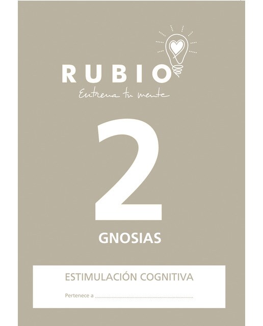 Estimulación cognitiva: gnosias 2(Tapa blanda) 1